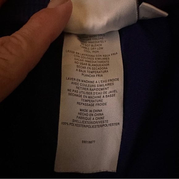 Vintage Adidas Mens Blue /White Stripe Basketball Joggers XXL Tear Away Warmups - Picture 5 of 16